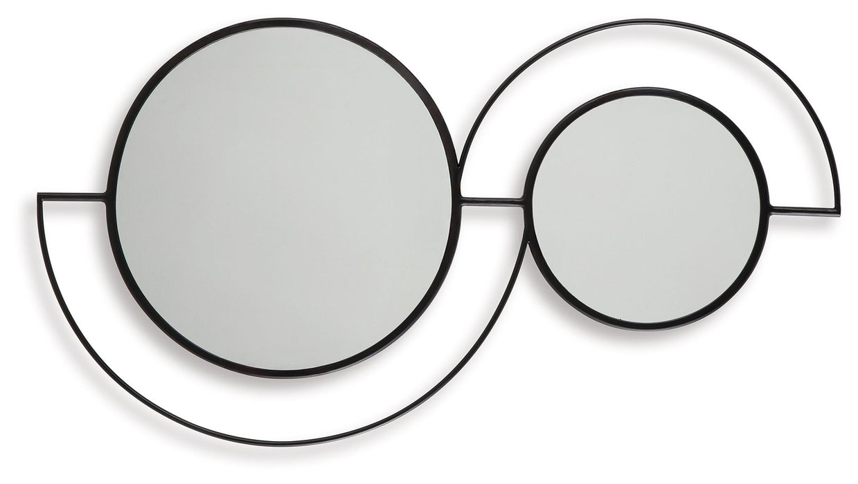 Shayham - Black - Accent Mirror - Simple Home Plus