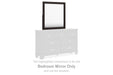 Covetown - Bedroom Mirror - Dark Brown - Simple Home Plus