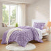 Lily - 2 Piece Comforter Set - Purple - Simple Home Plus