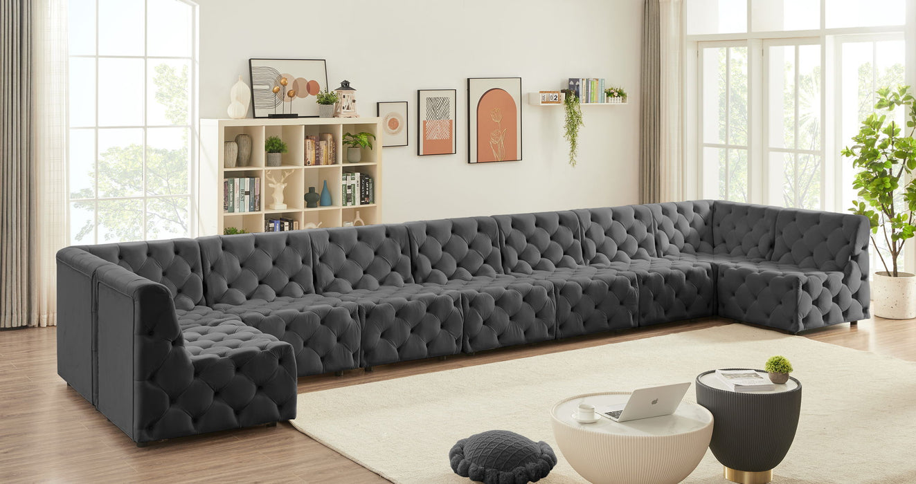 Tuft - 9 Piece Modular Sectional - Simple Home Plus