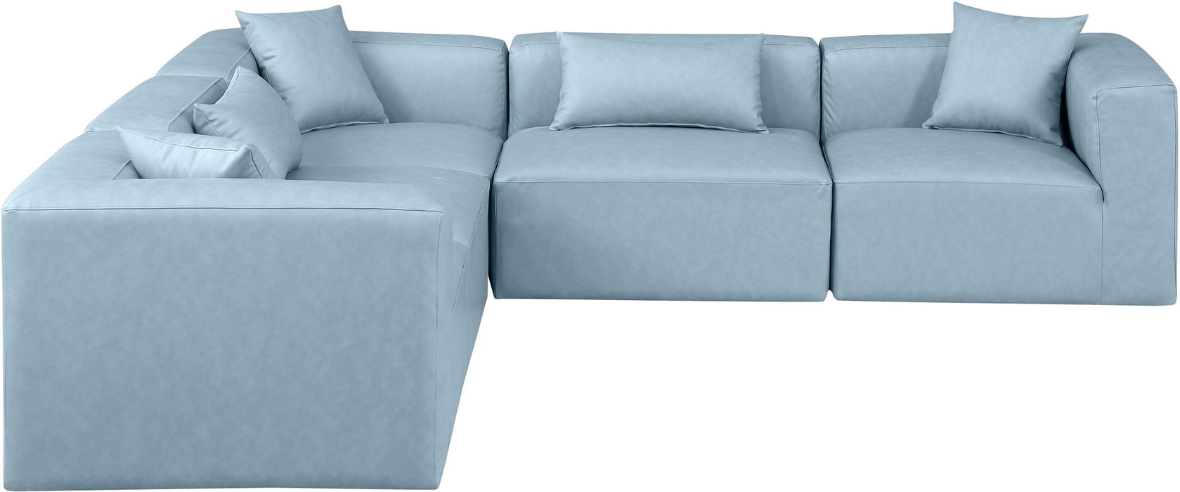 Cube - 5 Piece Modular Corner Sectional - Simple Home Plus