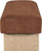 Alora - Bench - Light Brown Base - Simple Home Plus