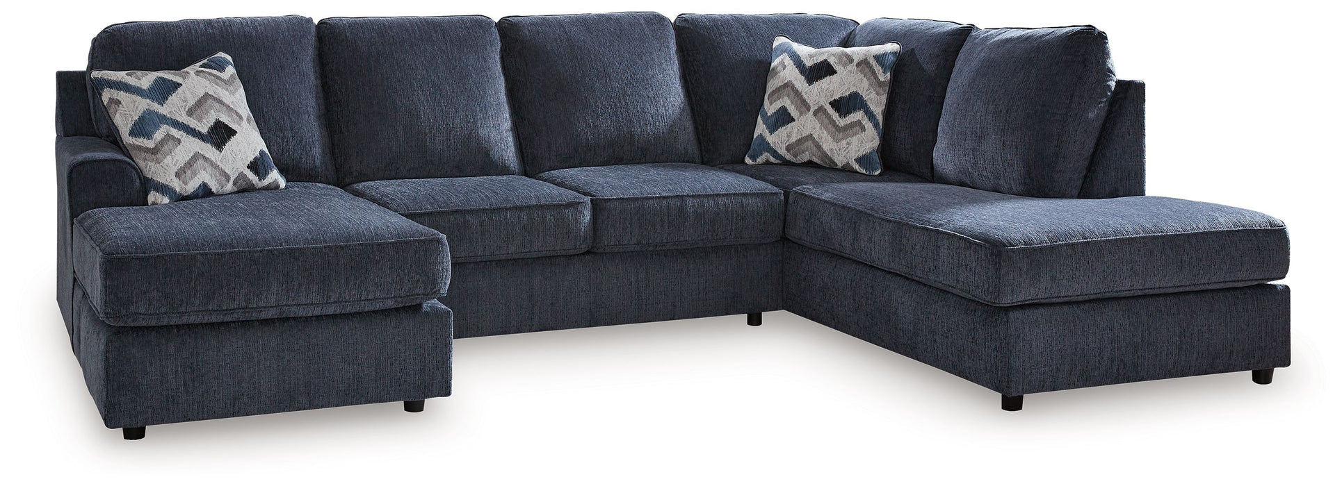 Albar Place - Sectional With Ottoman - Simple Home Plus