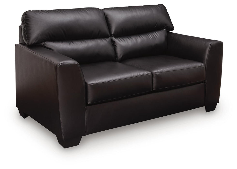 Glennbre - Loveseat - Midnight - Simple Home Plus