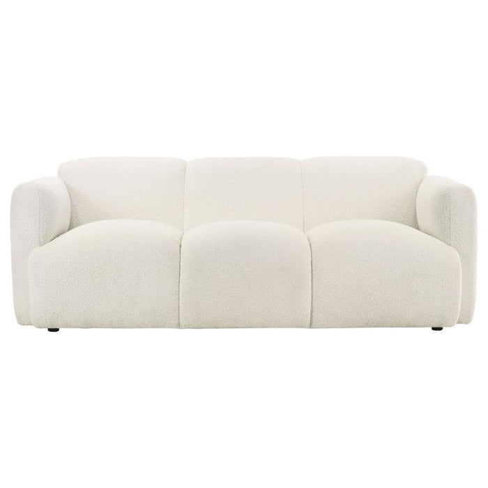 Dorset - Upholstered Round Track Arm Sofa Set - Simple Home Plus