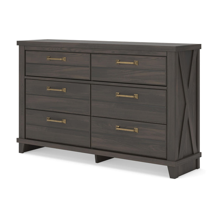 Vonitta Bay - Six Drawer Dresser - Simple Home Plus