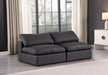 Comfy - Faux Leather Modular Armless Sofa 2 Seats - Simple Home Plus