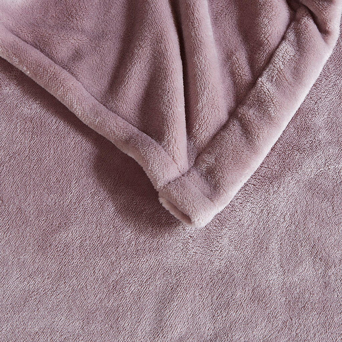 Heated Plush - Blanket - Lavender - Simple Home Plus