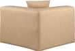 Cube - Corner Chair - Tan - Simple Home Plus