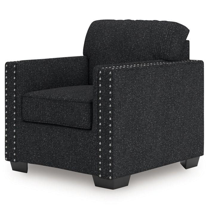 Jasmine Peaks - Chair - Coal - Simple Home Plus