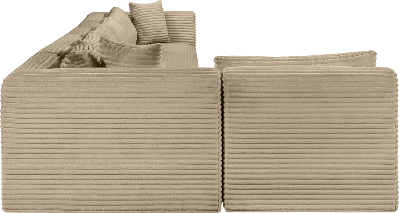 Shaggy - Fabric 7 Piece Modular Sectional - Simple Home Plus