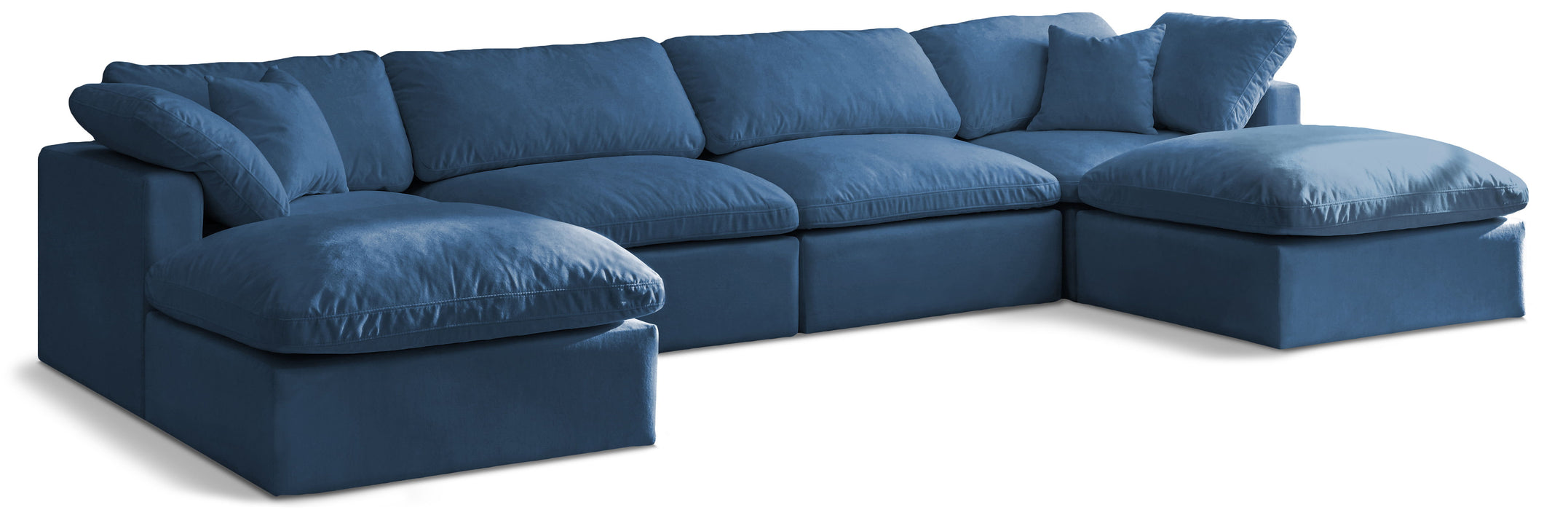 Plush - 6 Piece Modular Sectional - Simple Home Plus