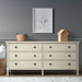 Beckett - Large Dresser - Antique Cream - Simple Home Plus