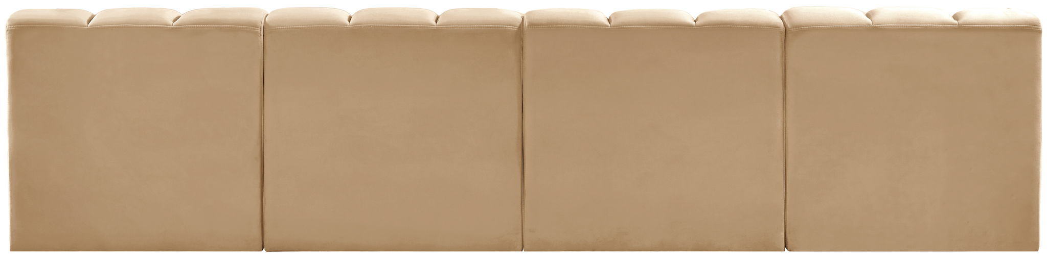 Arc - Velvet 4 Seats Modular Sofa - Simple Home Plus