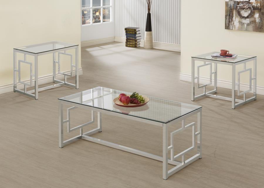 Merced - Rectangular Coffee Table Set - Simple Home Plus