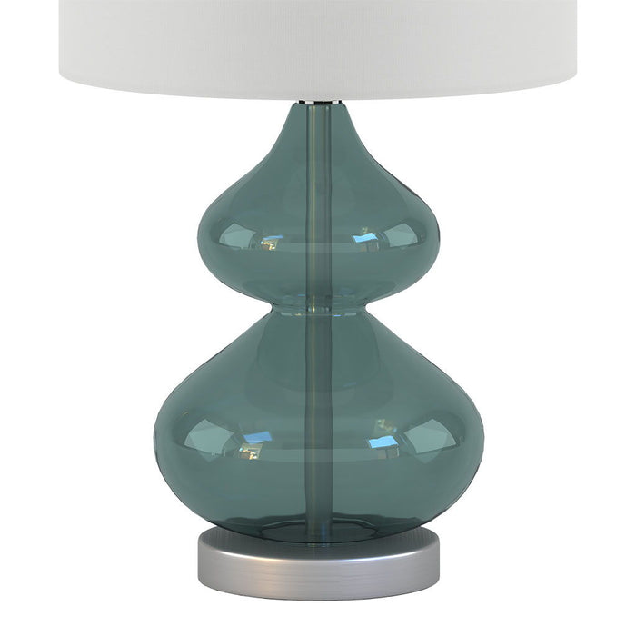 Ellipse - Table Lamp (Set of 2) - Blue - Simple Home Plus