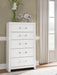 Maeling - Five Drawer Chest - Simple Home Plus