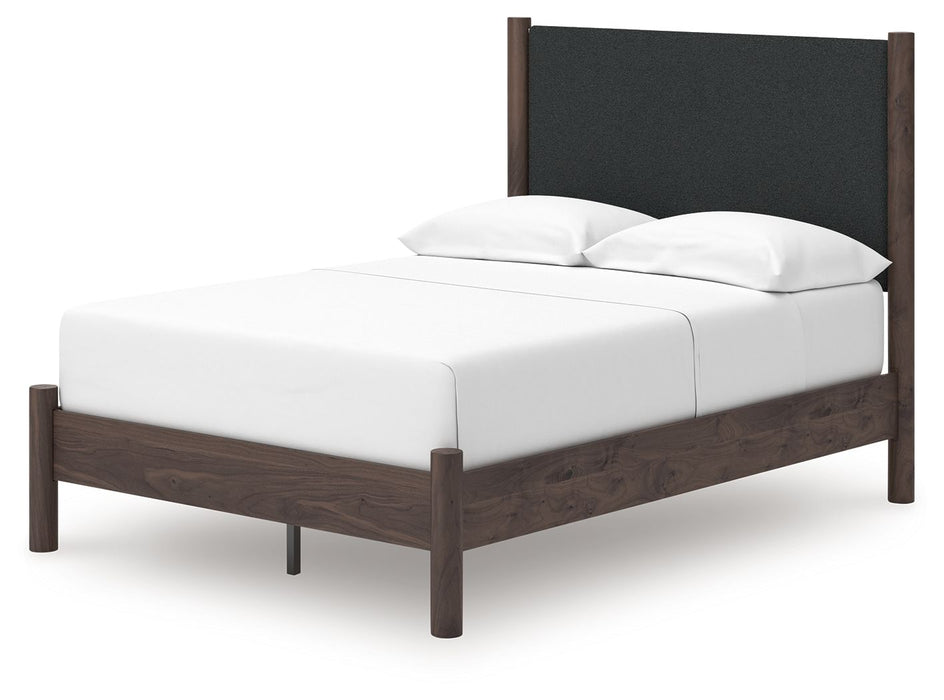 Pamytta - Upholstered Panel Platform Bed - Simple Home Plus