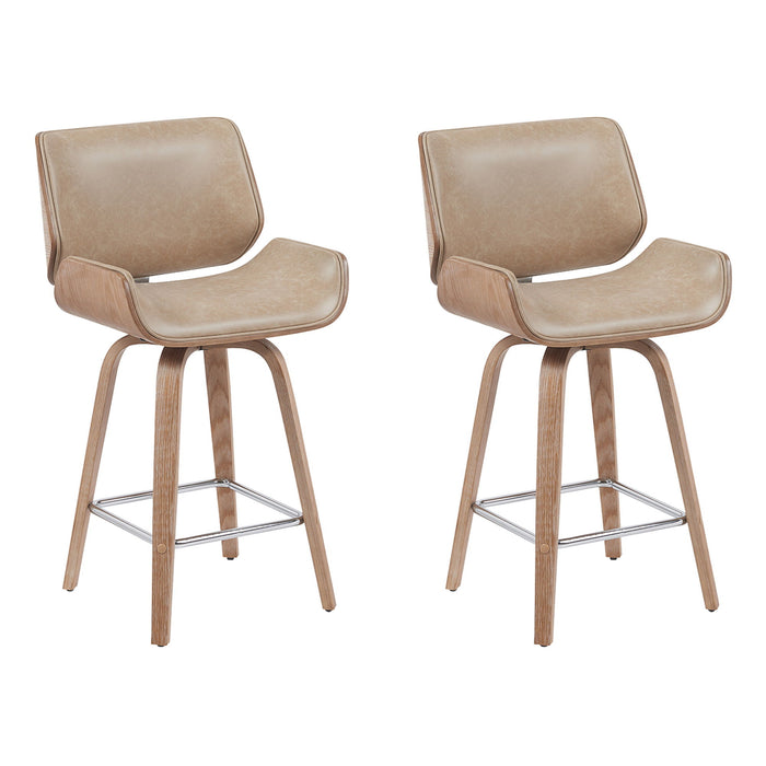 Tyler - 26" Counter Height Swivel Bar Stool - Simple Home Plus
