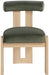 Arienzo - Performance Fabric Upholstered Dining Chair (Set of 2) - Natural Base - Simple Home Plus