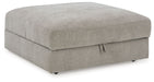 Aslan Court - Pebble - Ottoman With Storage - Simple Home Plus