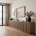 Vero - Solid Wood And Oak Venee Sideboard/Buffet - Simple Home Plus