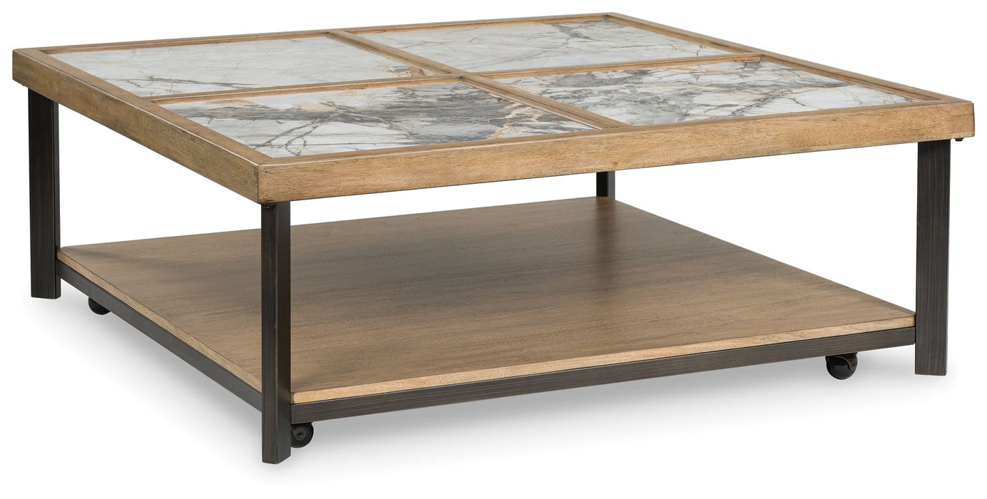 Montia - Multi - Square Cocktail Table - Simple Home Plus