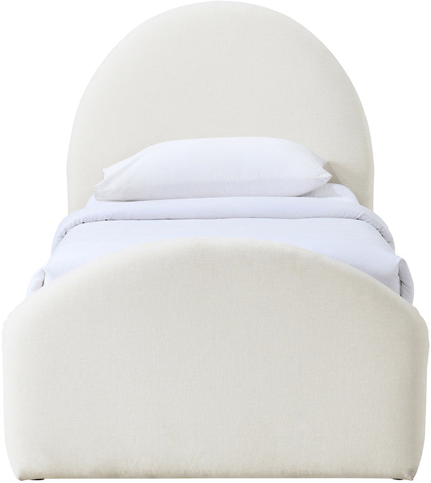 Andaz - Chenille Fabric Upholstered Bed - Simple Home Plus
