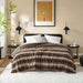 Zuri - 66" x 90" Blanket - Brown - Simple Home Plus