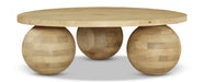 Spherical - Wood Coffee Table - Simple Home Plus