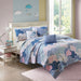 Cloud - Reversible Coverlet Cotton Set - Blue - Simple Home Plus