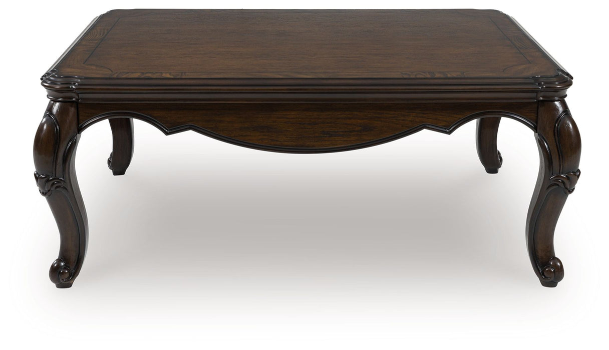 Maylee - Table With Cabriole Legs - Simple Home Plus
