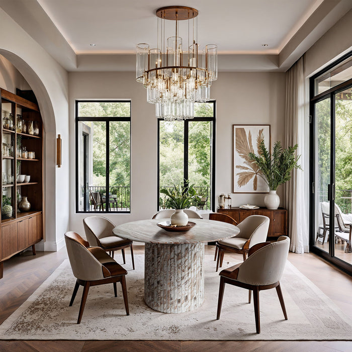 Genoa - Marble Dining Table - Simple Home Plus