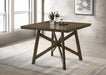 Canfield - Square Counter Height Dining Table - Brown - Simple Home Plus