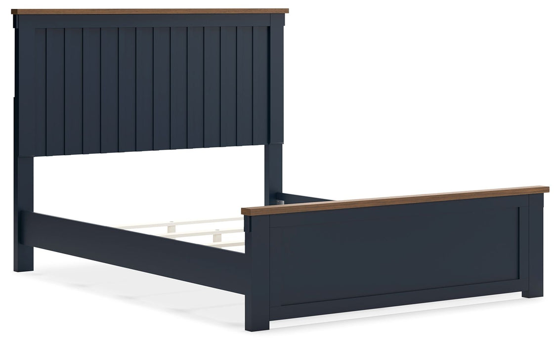 Landocken - Panel Bed - Simple Home Plus