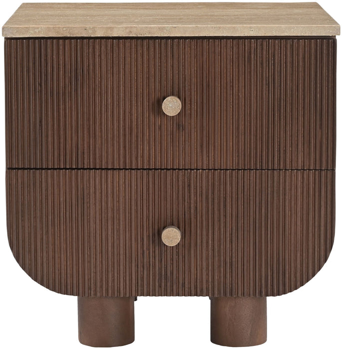 Cressa - Mango Wood Nightstand - Simple Home Plus