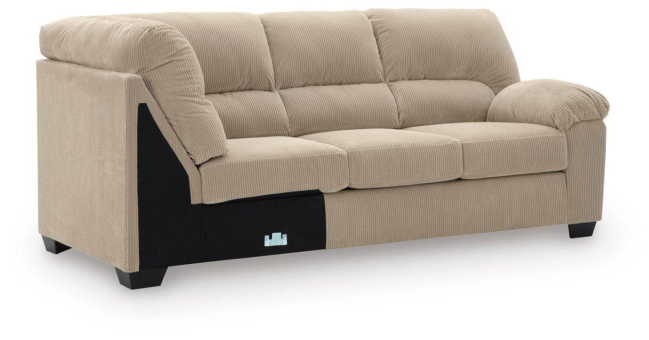 SimpleJoy - RAF Sofa With Corner Wedge - Sand - Simple Home Plus