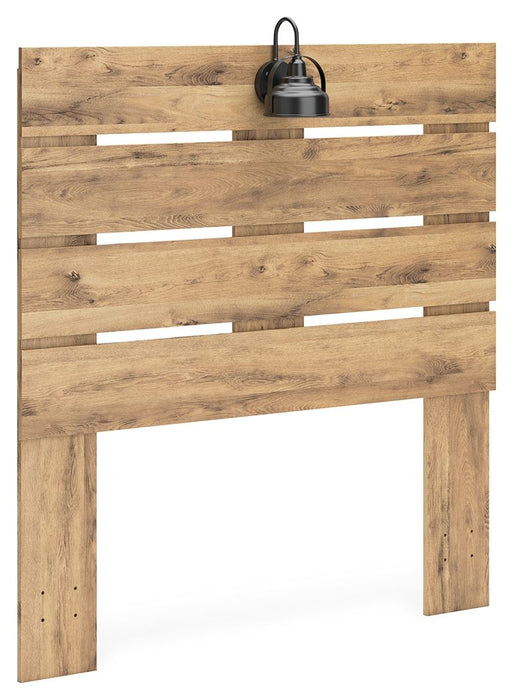 Larstin - Full Panel Headboard - Brown - Simple Home Plus