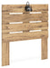 Larstin - Full Panel Headboard - Brown - Simple Home Plus