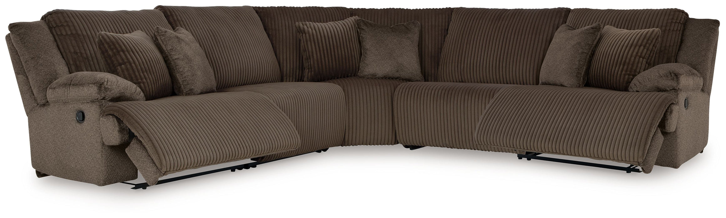 Top Tier - Reclining Sectional - Simple Home Plus