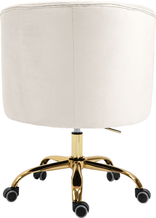 Arden - Office Chair with Gold Legs - Simple Home Plus
