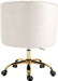 Arden - Office Chair with Gold Legs - Simple Home Plus