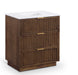 Willard - Engineered Stone And Solid Wood Bathroom Vanity - Simple Home Plus