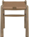 Santos - Faux Leather Upholstered Bench - Walnut Frame - Simple Home Plus