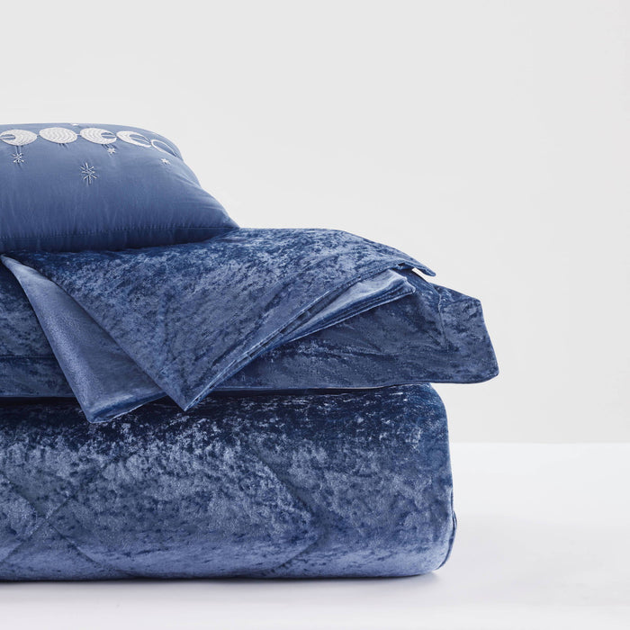 Felicia - Comforter Set - Navy - Simple Home Plus