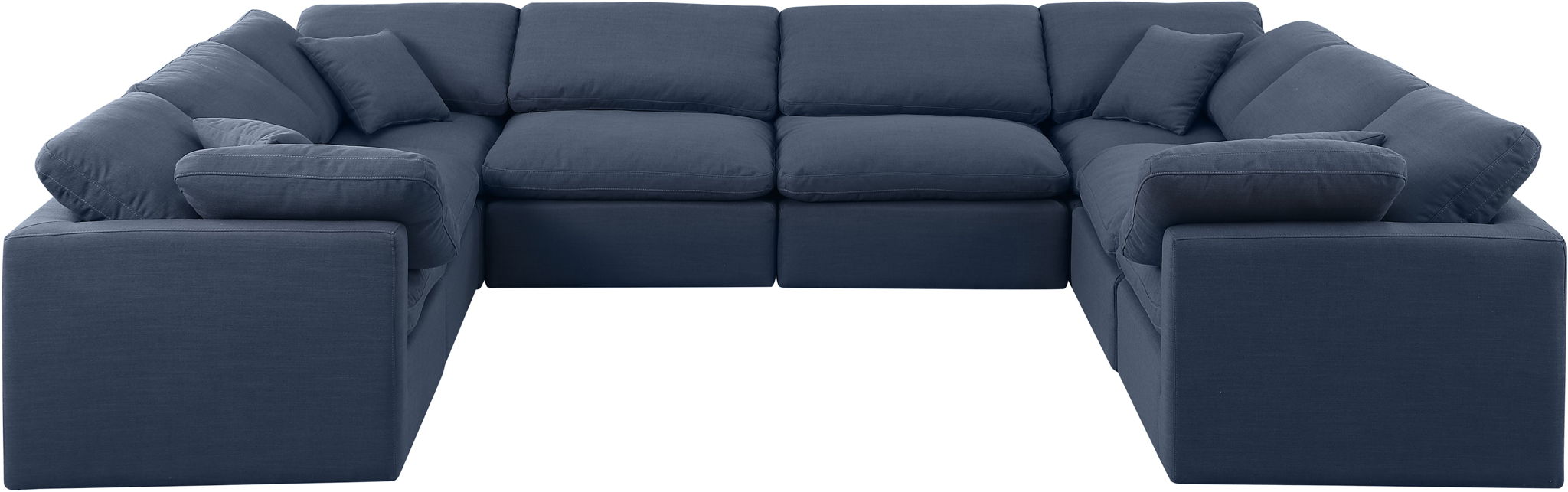 Indulge - Linen 8 Piece Modular Sectional - Simple Home Plus