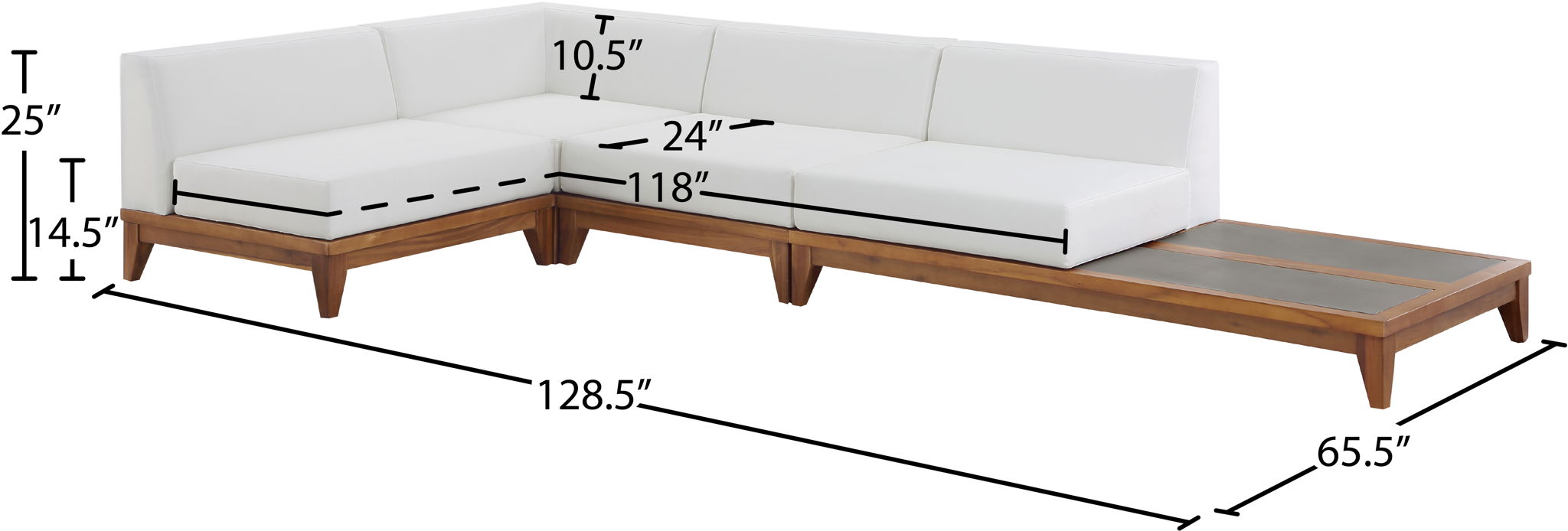 Rio - Modular Sectional - Simple Home Plus