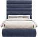 Adam - Chenille Fabric Bed With 70.5" Headboard - Simple Home Plus