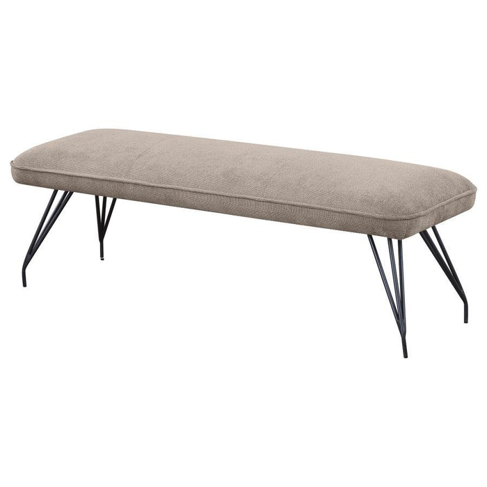 Dodson - Fabric Upholstered Dining Bench - Simple Home Plus