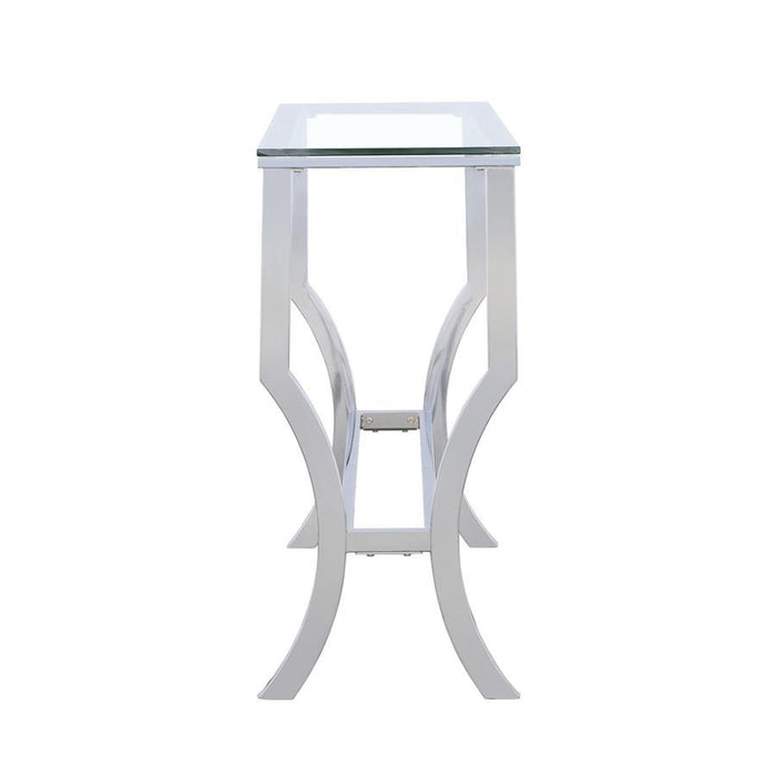 Saide - Rectangular Glass Top Table - Simple Home Plus
